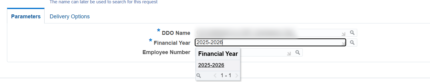 IFHRMS Financial year